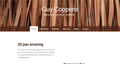 Desktop Screenshot of guycoppens.be